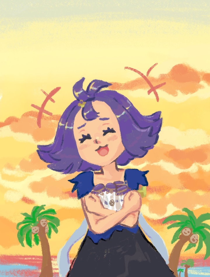 Acerola accepting the milk