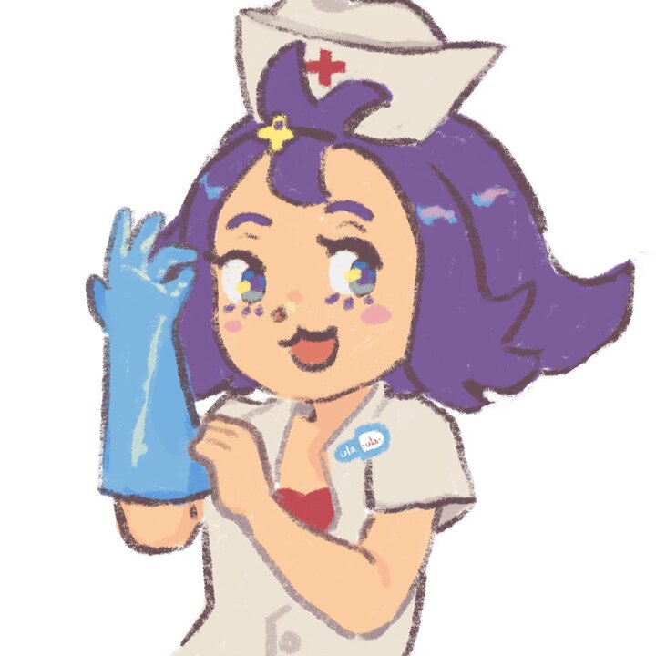 Acerola in a little nurse outfit