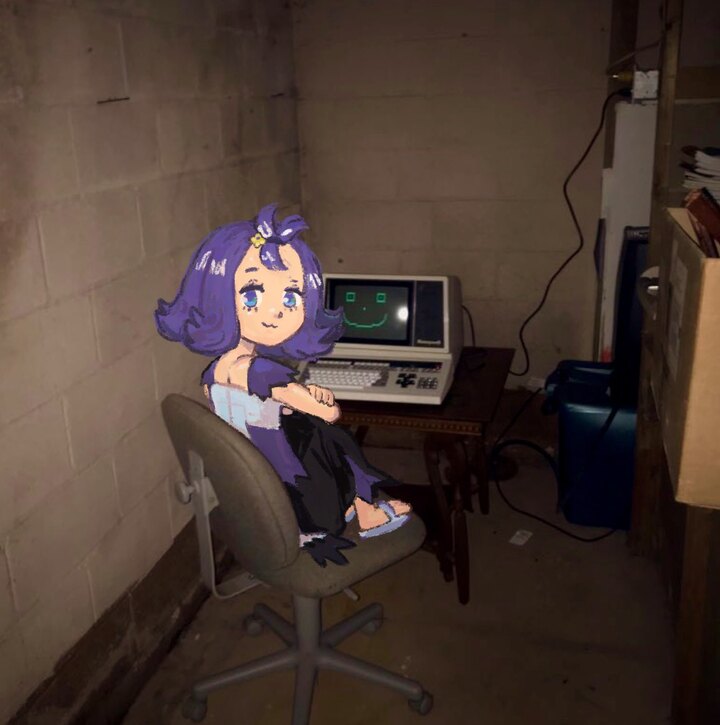 Acerola in a dimly lit room